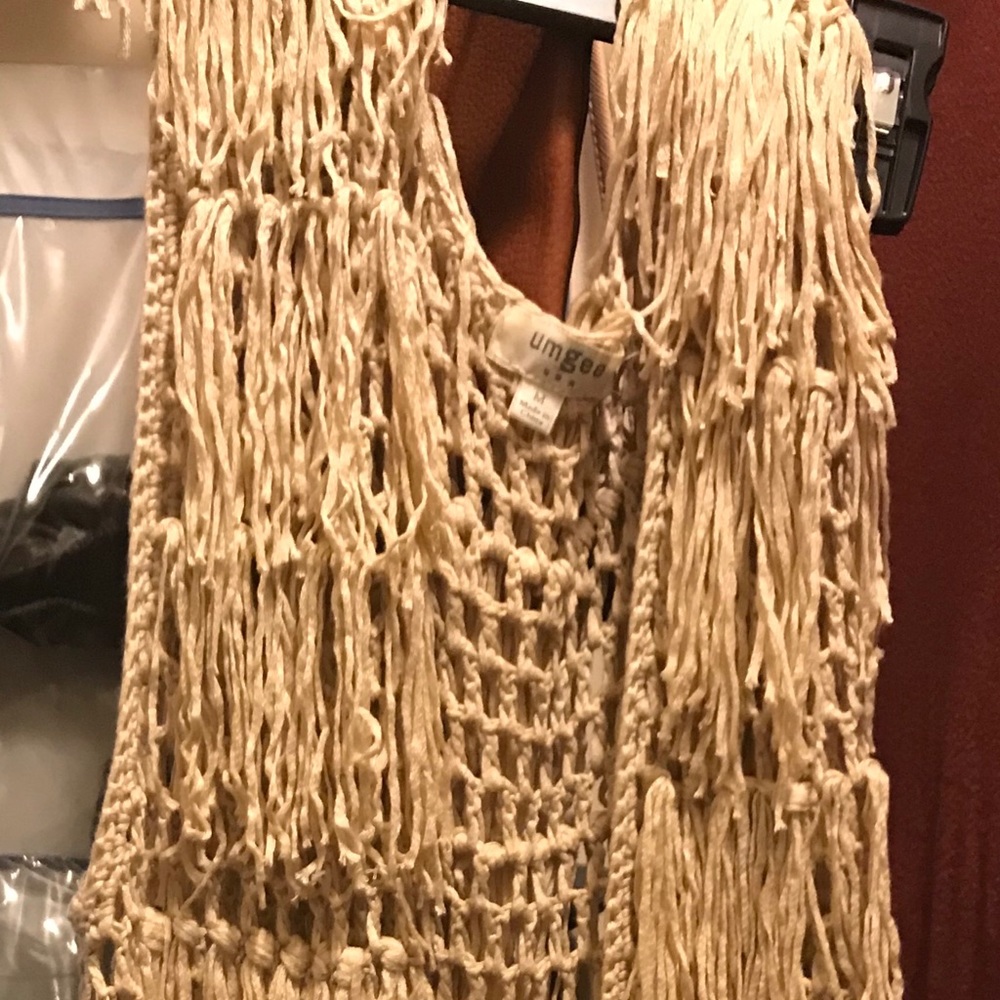 Umgee fringe vest